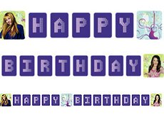 Hannah Montana Banner Birthday Party supplies 8+ Feet
