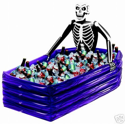 Halloween Skeleton Skulls Cooler Party Supplies