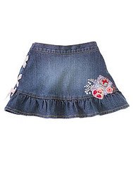 Love is in the Air Jean Skirt size 12-18
