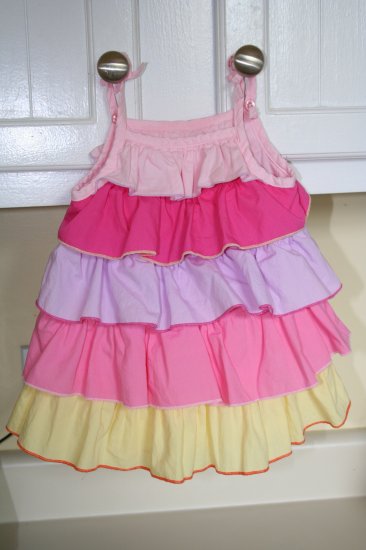 Children's Place Ruffle Dress LN 3-6 mo