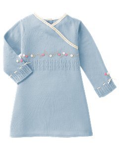 $13.00 Chelsea Girl Sweater Light Blue Cross-over Neckline 6-12 mo