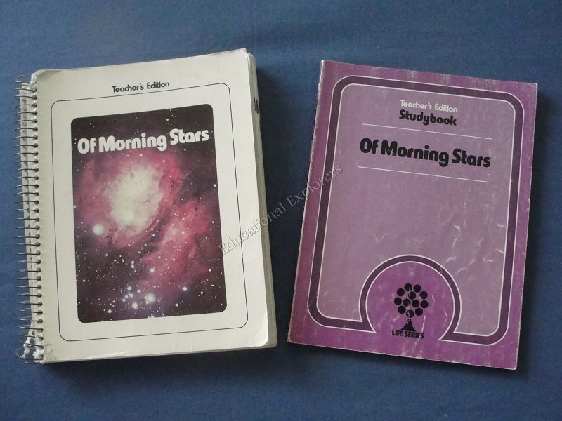 Of Morning Stars Teacher Edition and Studybook Life Series 7th Grade Level 13 SDA