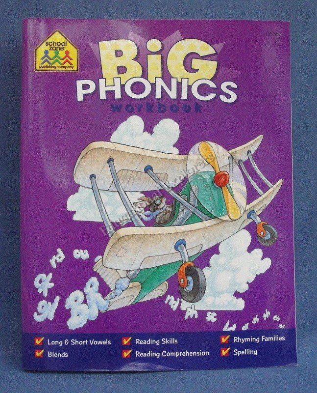Big Phonics Workbook School Zone Publishing Company
