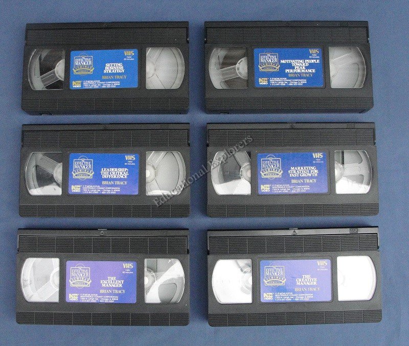 Effective Manager Seminar Series Brian Tracy Set of 6 Videos