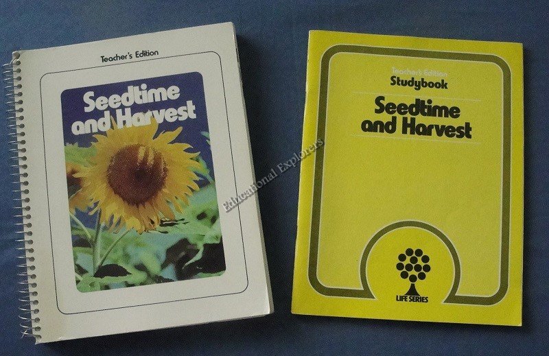 Seedtime and Harvest Teacher Edition and Studybook Life Series 4th Grade Level 9 SDA