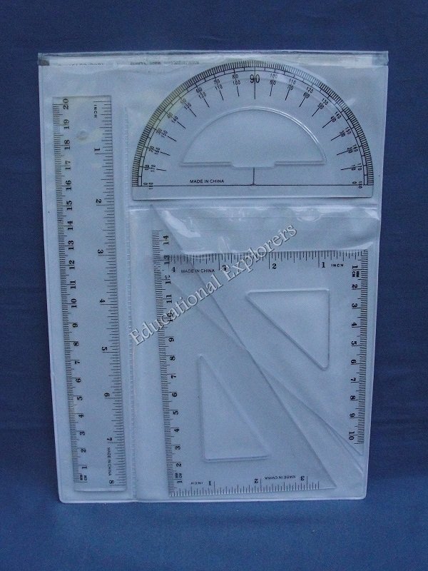 4 Piece Geometry Set