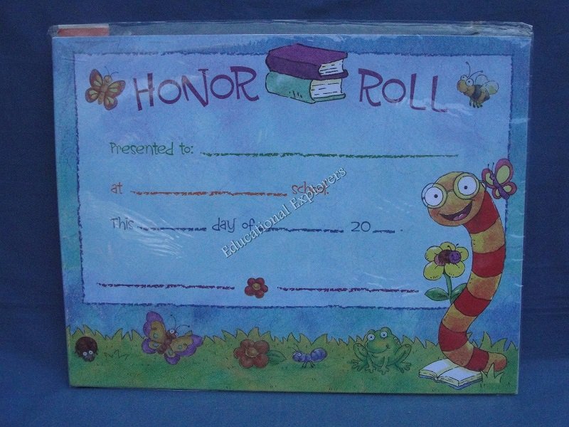 Honor Roll Certificates Teaching Tree 15 Certificates