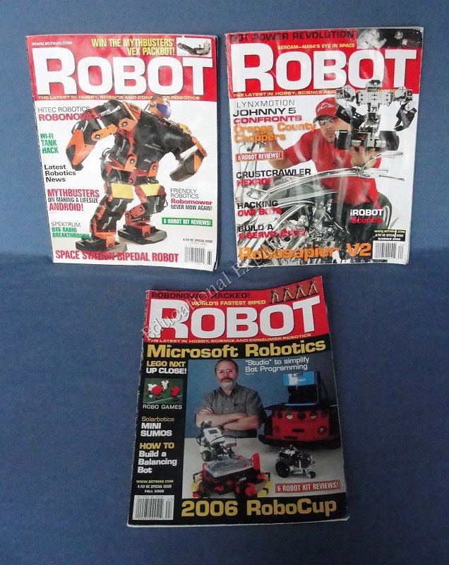Robot Magazines Robotics Spring Summer Fall 2006