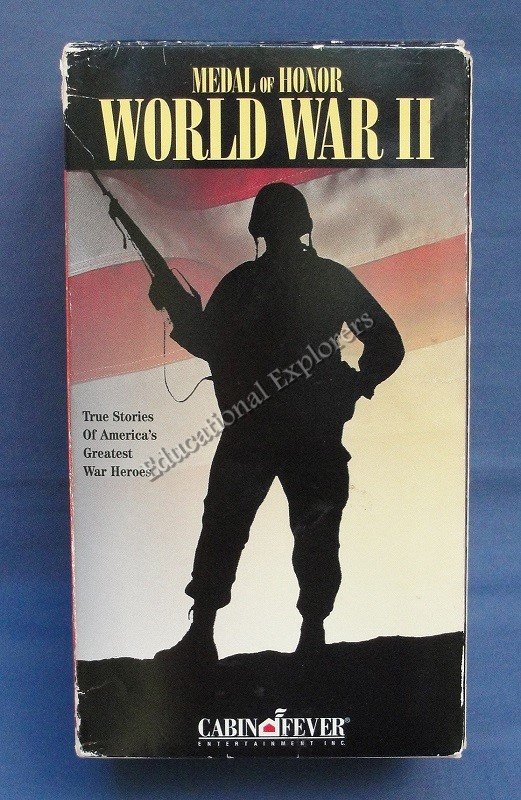 Medal of Honor World War II Cliff Robertson America's War Heroes VHS