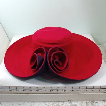 CANVAS FLOWER SHAPED SUN HAT