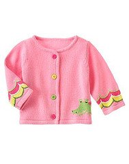 Gymboree JUNGLE FRIENDS sweater 3-6mon(BIG) $5