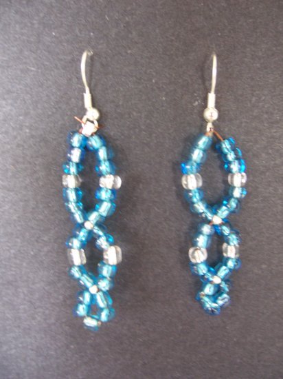 Blue Swoops - SOLD