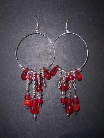 Red Danglies - SOLD