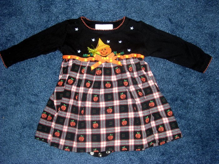 Pumpkin dress Sz 9 months