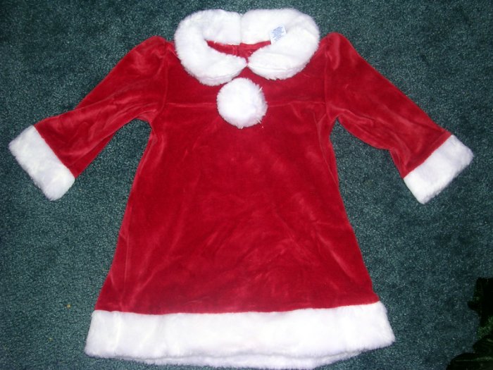 Old Navy Santa dress 12 months