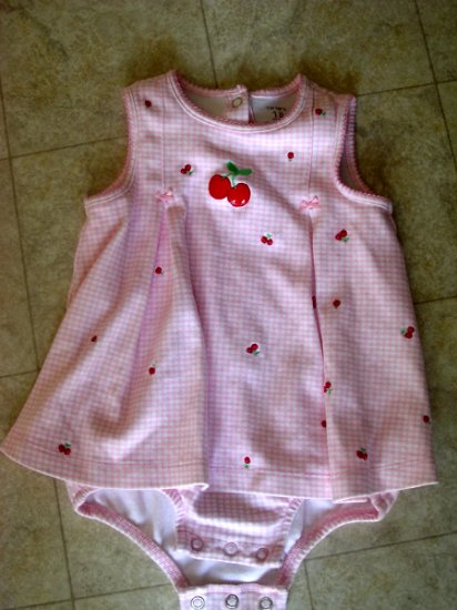 Carter's cherry romper 18 months