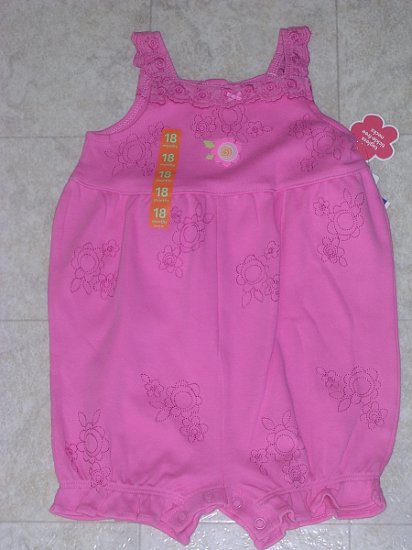 Carter's sleeveless romper 18 months