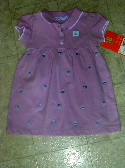 Carter's whale dress 18 months