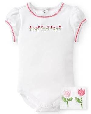 Gymboree tip toe onesie VHTF 12-18