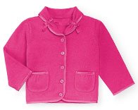 Gymboree City Sidewalk pink cardigan 12-18