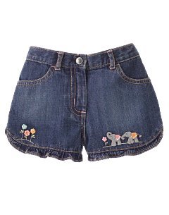 Gymboree Summer Safari denim shorts 12-18