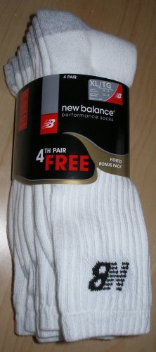 NEW BALANCE PERFORMANCE SOCKS size XL/TG