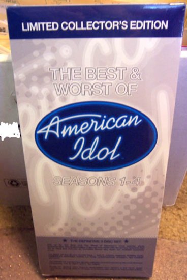 The Best & Worst of American Idol Seasons 1-4 Limited Collector