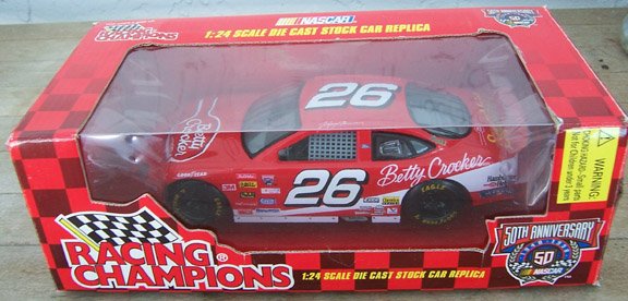 1998 Racing Champions NASCAR Johnny Benson #26 Betty Crocker