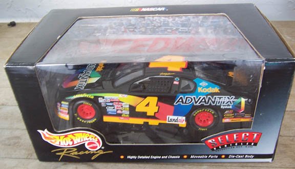 1999 Hot Wheels NASCAR Bobby Hamilton #4 Kodak Advantix