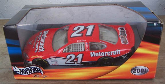2001 Hot Wheels NASCAR Elliott Sadler #21 Motorcraft