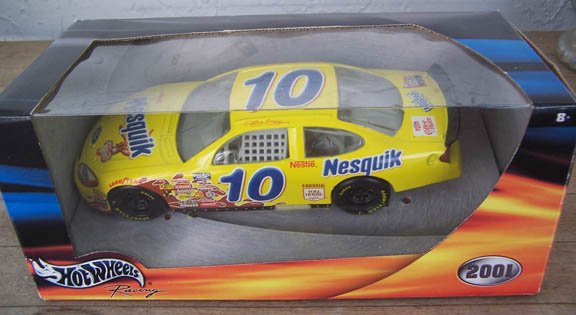 2001 Hot Wheels NASCAR Jeff Green #10 Nesquik