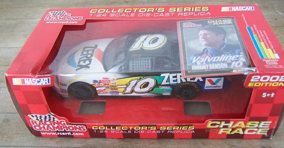 2002 Racing Champ. NASCAR Johnny Benson #10 Zerex