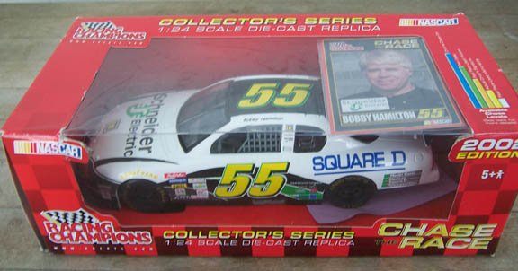 2002 Racing Champions NASCAR Bobby Hamilton #55 Square D