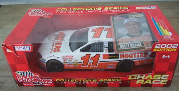 2002 Racing Champions NASCAR Brett Bodine #11 Hooters