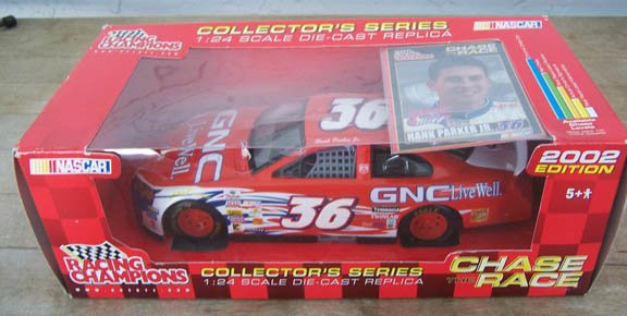 2002 Racing Champions NASCAR Hank Parker Jr. #36 GNC