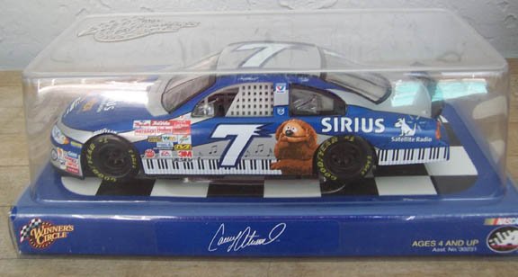 2002 Winner's Circle NASCAR Casey Atwood #7 Sirius
