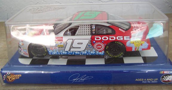 2002 Winner's Circle NASCAR Jeremy Mayfield #19 Dodge