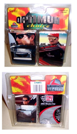 Legends Nascar cards 1992 1995 mixed clam pack unopened