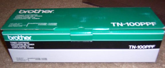 Genuine Brother TN-100PPF Toner Cartridge NEW in the Box