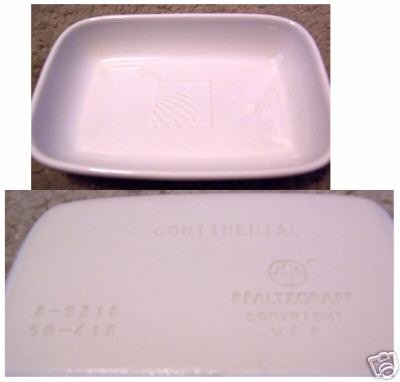 Set of 6 Continental side plates ceramic by Pfaltzgraff