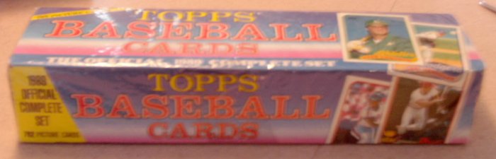 1989 Topps Baseball Cards Factory Set SEALED Johnson