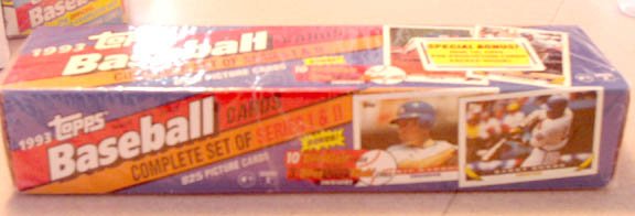 1993 Topps Baseball Cards Complete Set SEALED Jeter