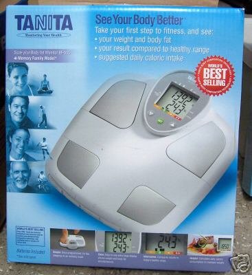 Tanita BF-555 Scale plus Body Fat Monitor NEW in Box