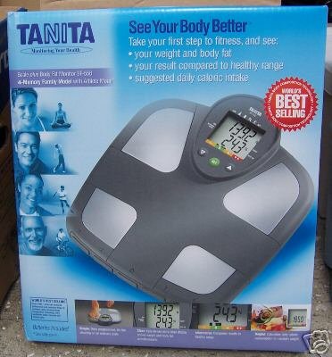 Tanita BF-556 Scale plus Body Fat Monitor NEW in Box