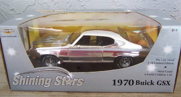 ERTL American Muscle Shining Stars 1970 Buick GSX 1:18 NEW