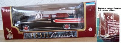 Road Legends 1958 Edsel Citation Black/Red NEW in Box