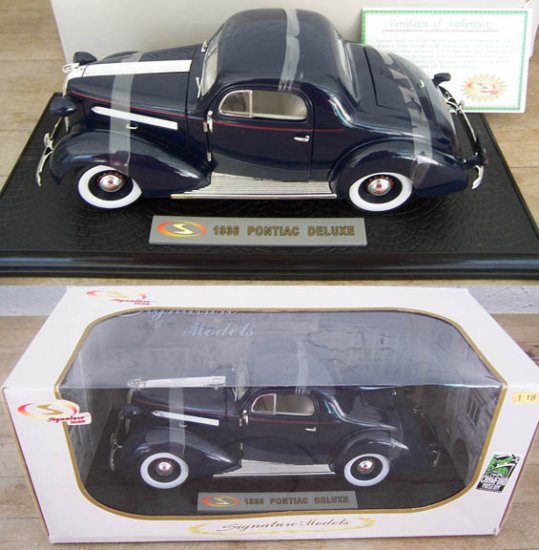 Signature Models 1936 Pontiac Deluxe 1:18 scale diecast NEW
