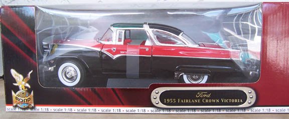 Yat Ming 1955 Fairlane Crown Victoria Red/Black NEW
