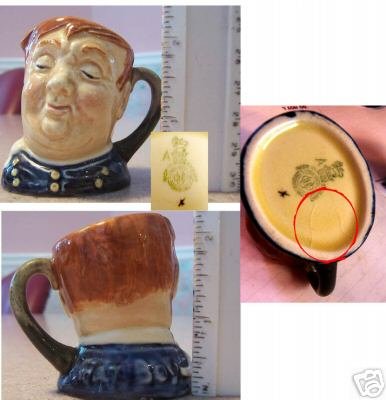 Royal Doulton Character Jug Fat Boy 2"" high