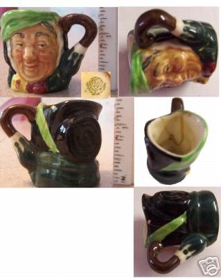 Royal Doulton Character Jug Sairey Gamp 1-1/2"" high
